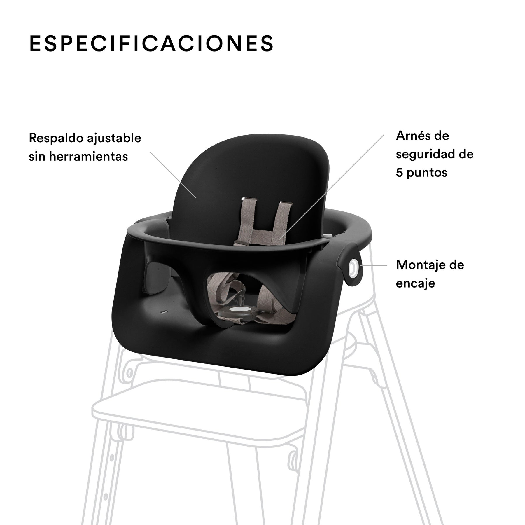 BABYSET PARA SILLA STOKKE MODELO STEPS