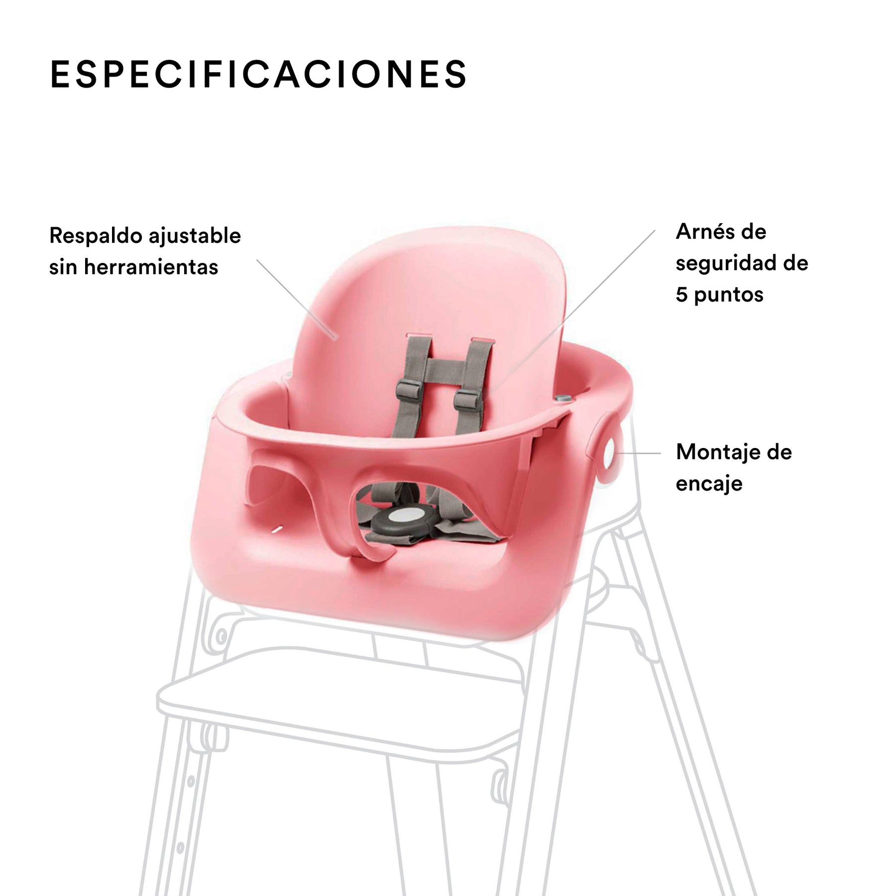 BABYSET PARA SILLA STOKKE MODELO STEPS
