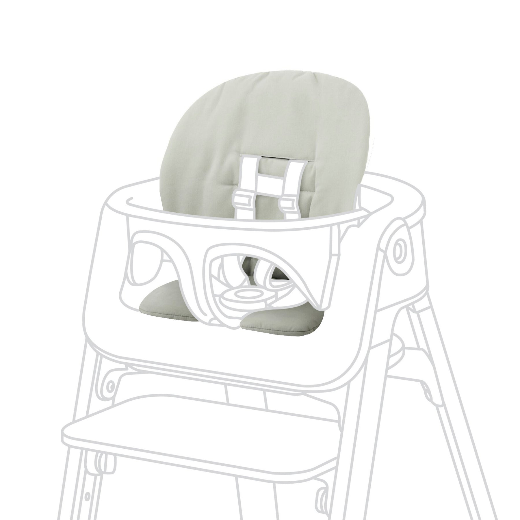 COJÍN PARA SILLA STOKKE MODELO STEPS