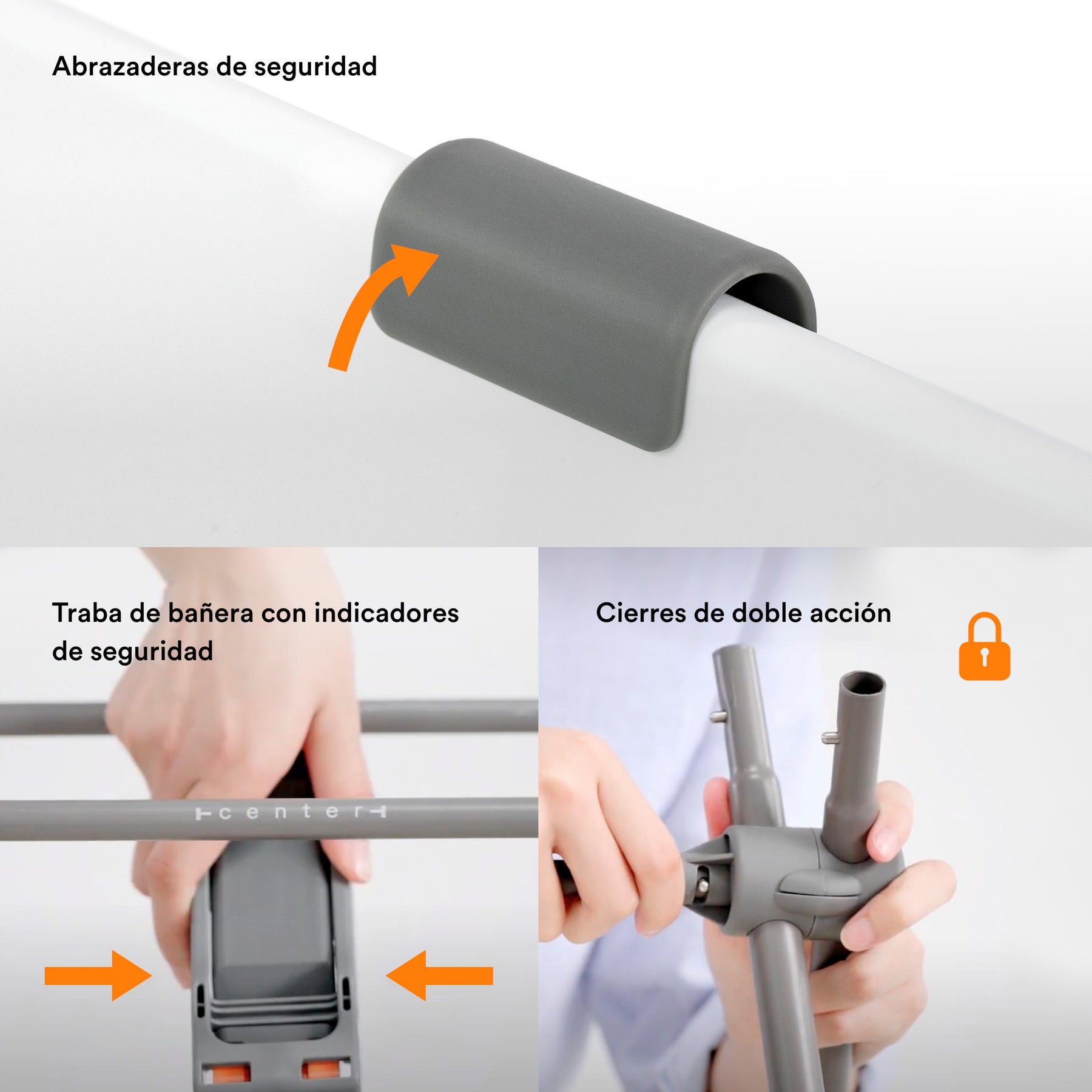 SOPORTE PARA BAÑERA PLEGABLE FLEXI BATH STOKKE