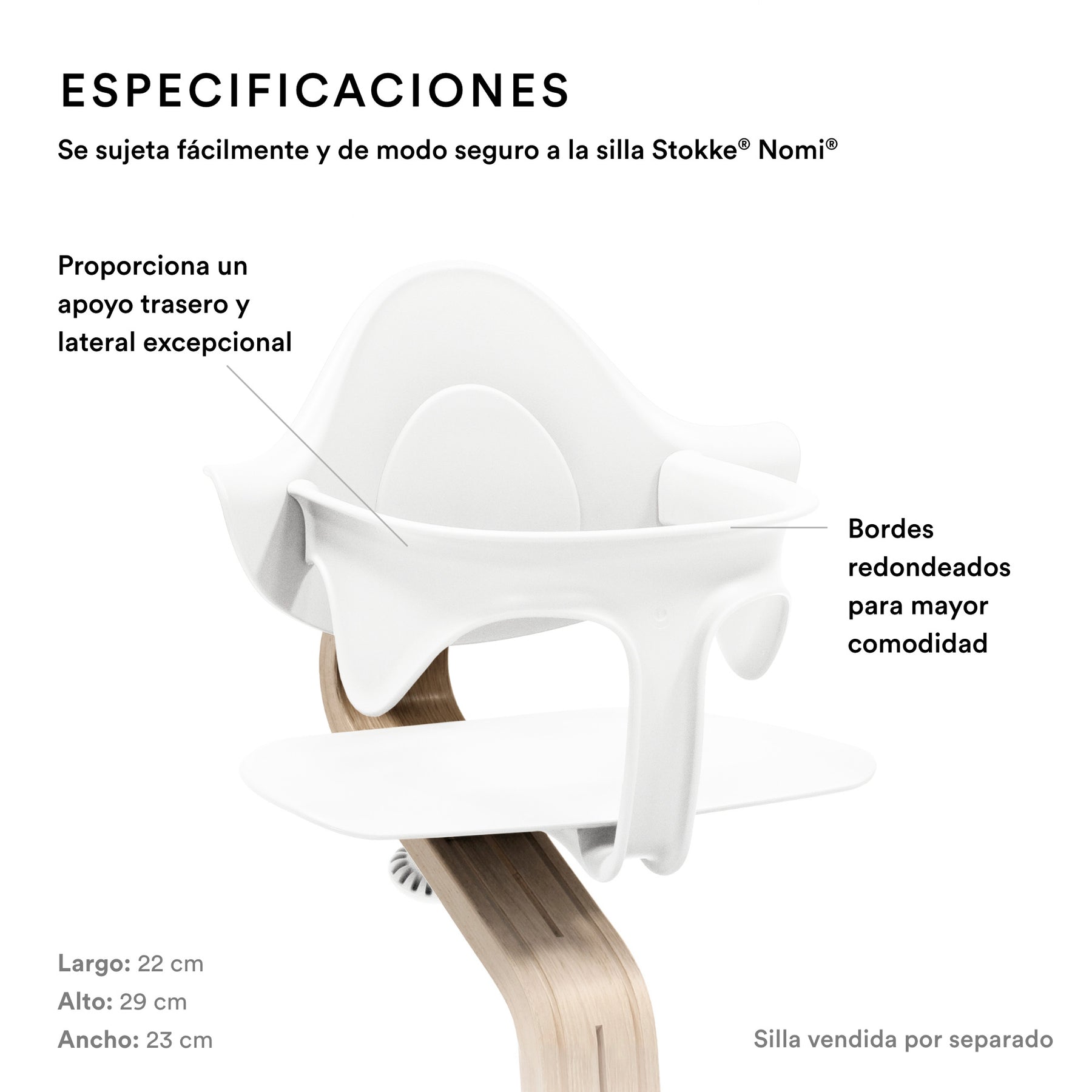 BABYSET PARA SILLA STOKKE MODELO NOMI