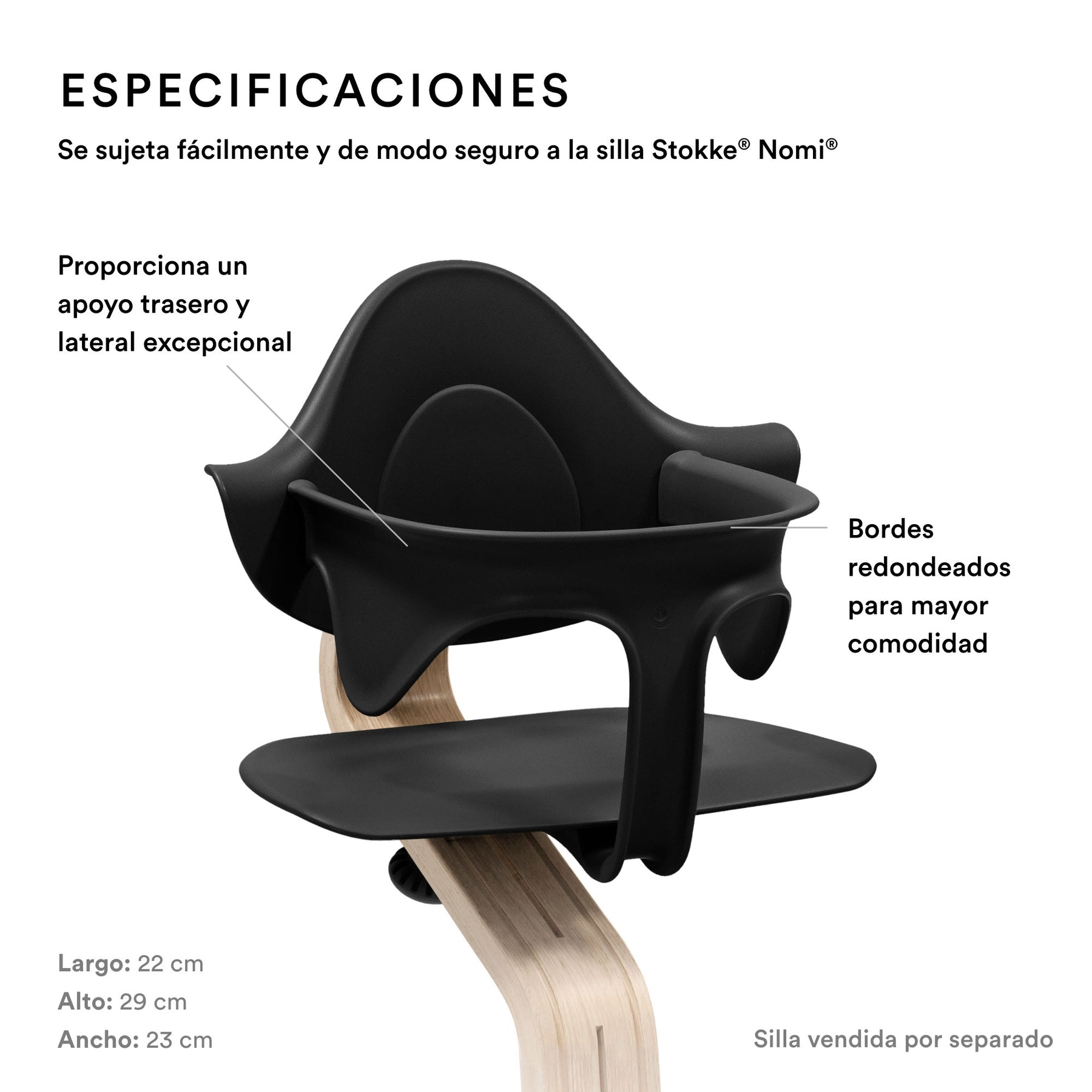 BABYSET PARA SILLA STOKKE MODELO NOMI