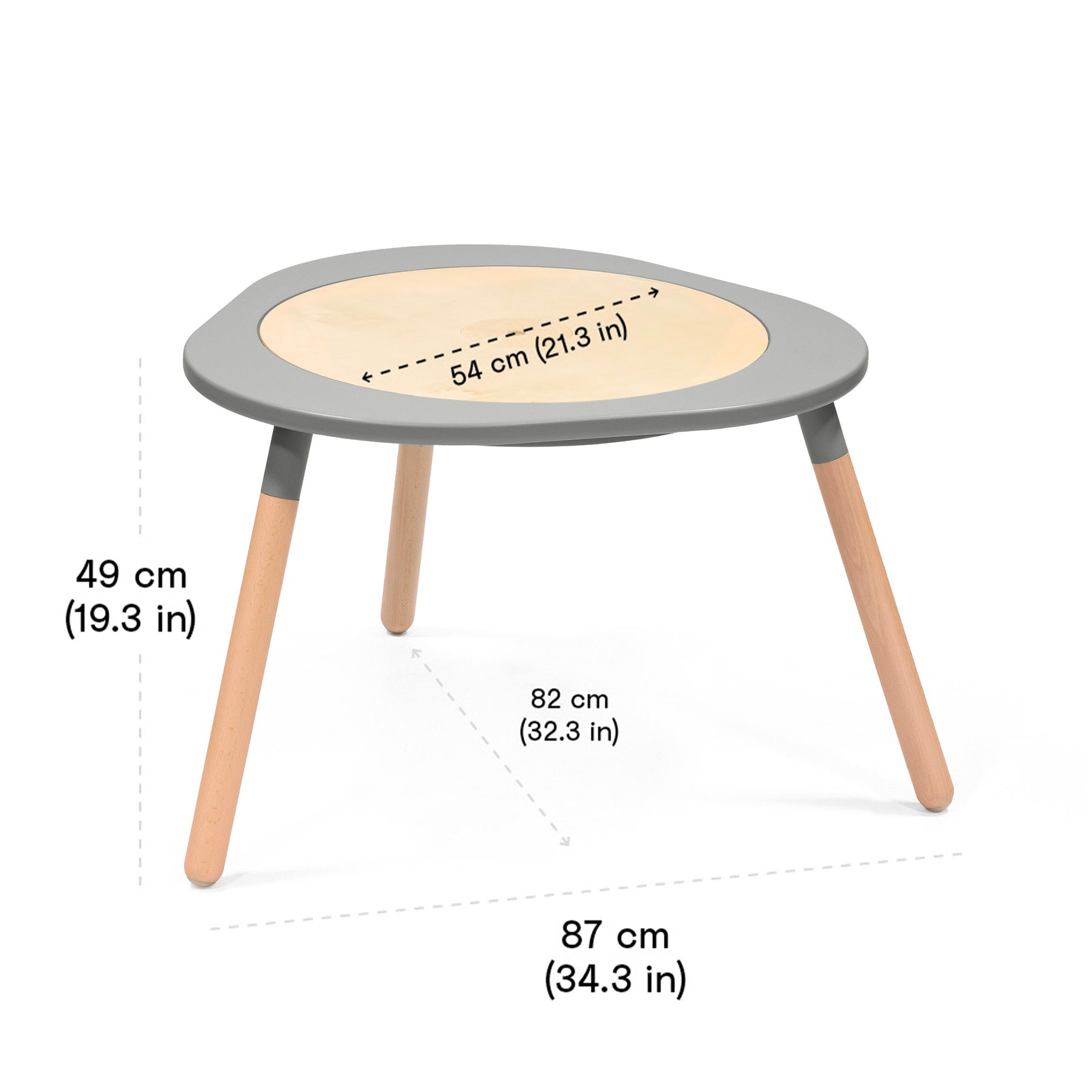 MESA INFANTIL MODELO MUTABLE™ V2 82 X 49 X 87 CM STOKKE