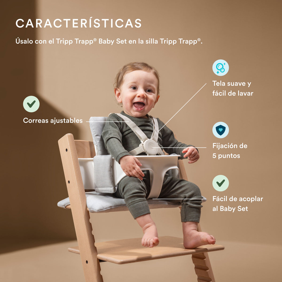 ARNÉS² PARA SILLA MODELO TRIPP TRAPP STOKKE