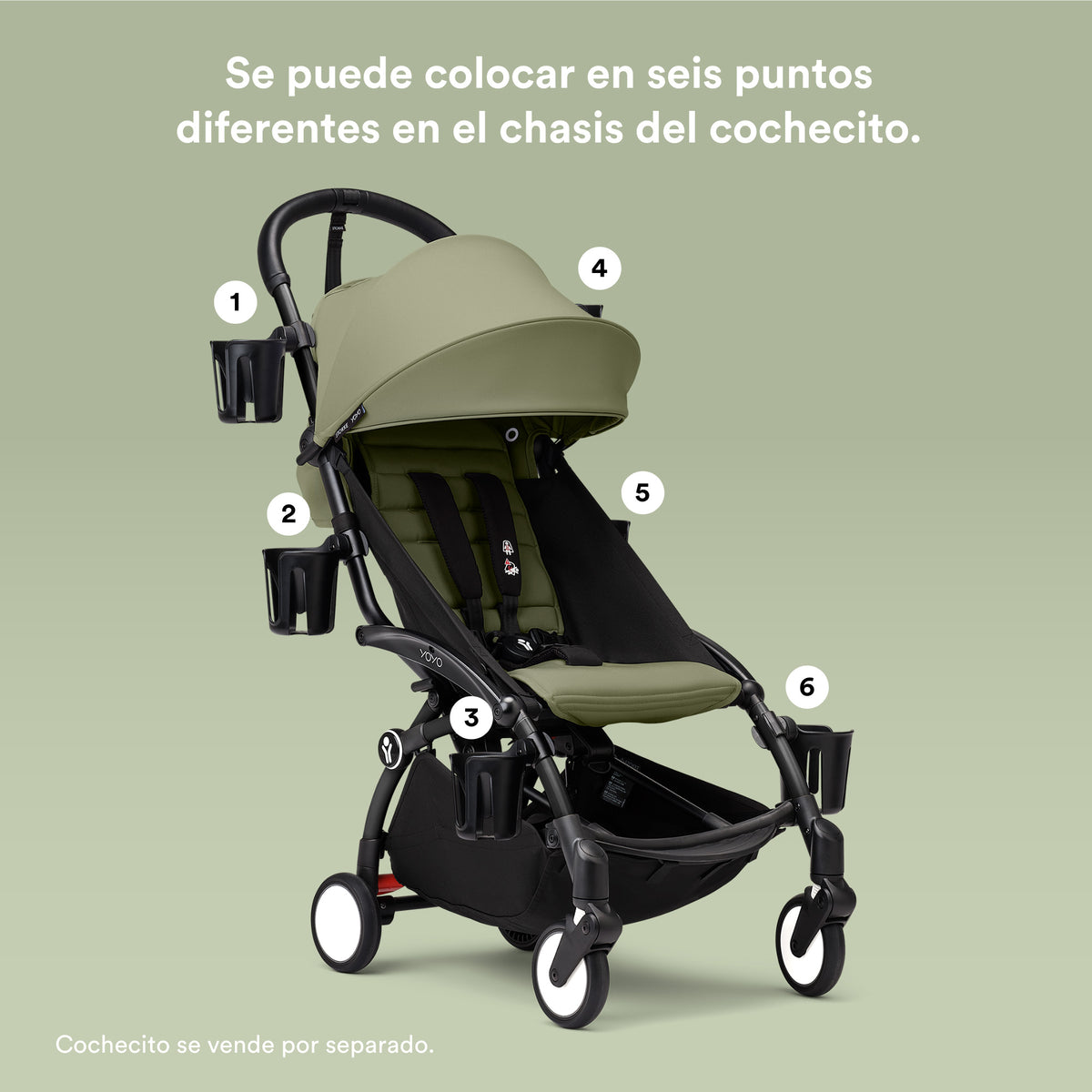 CUP HOLDER PARA COCHE STOKKE YOYO² / YOYO³