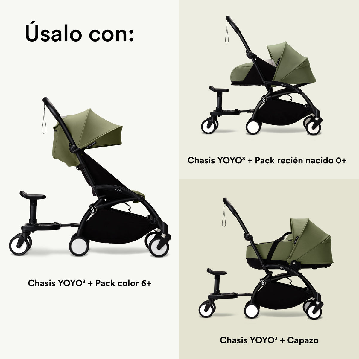 YOYO BOARD PATINETA PARA COCHE STOKKE MODELO YOYO² / YOYO³