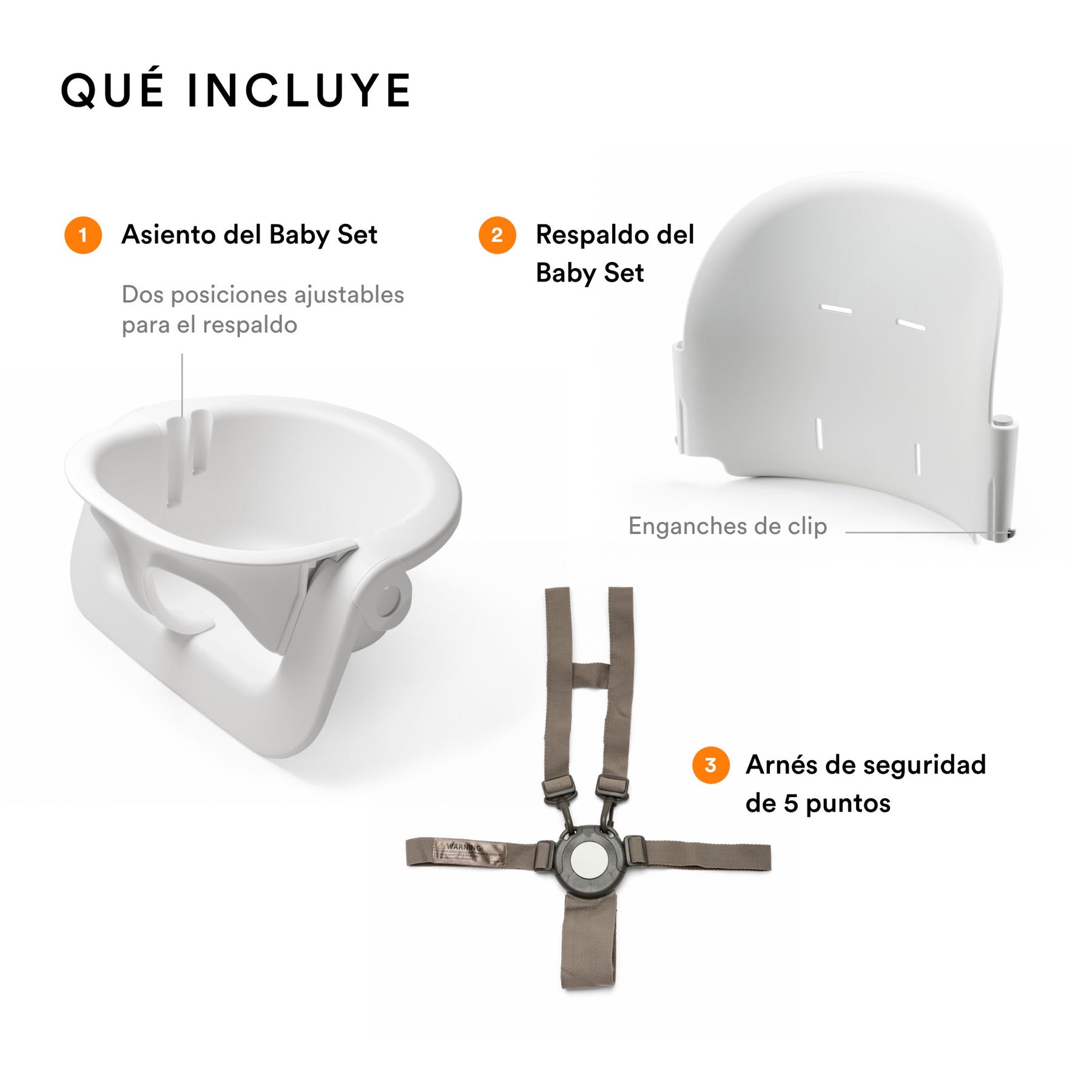 BABYSET PARA SILLA STOKKE MODELO STEPS