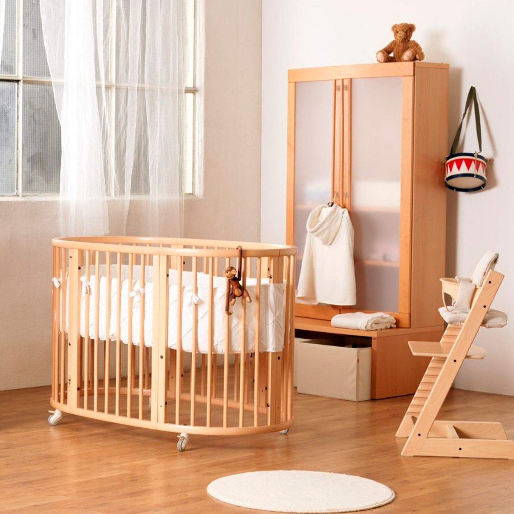 KIT DE EXTENSIÓN PARA MINI CUNA SLEEPI V3 MADERA DE HAYA STOKKE