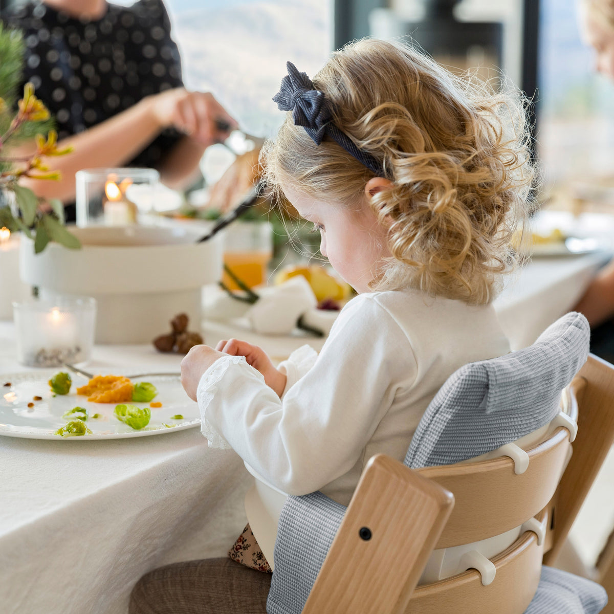 PACK ALIMENTANCIÓN 2 : SILLA TRIPP TRAPP + BANDEJA+ HARNESS (GRATIS BABYSET) STOKKE