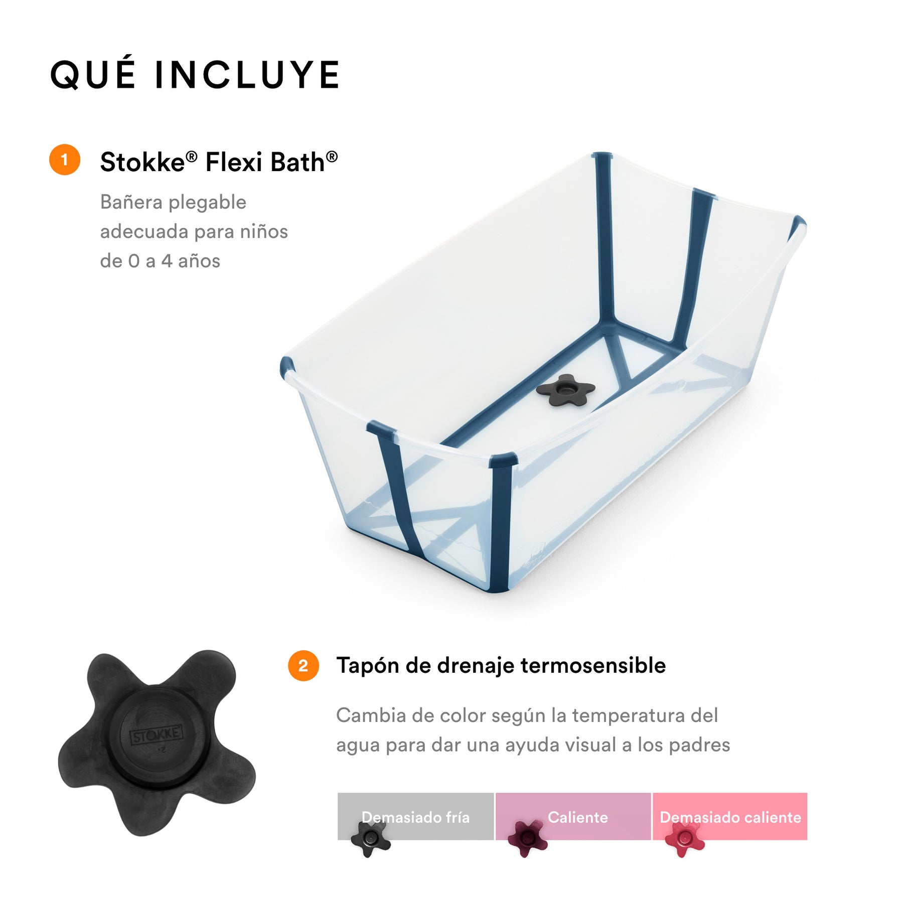 BAÑERA PLEGABLE FLEXI BATH STOKKE
