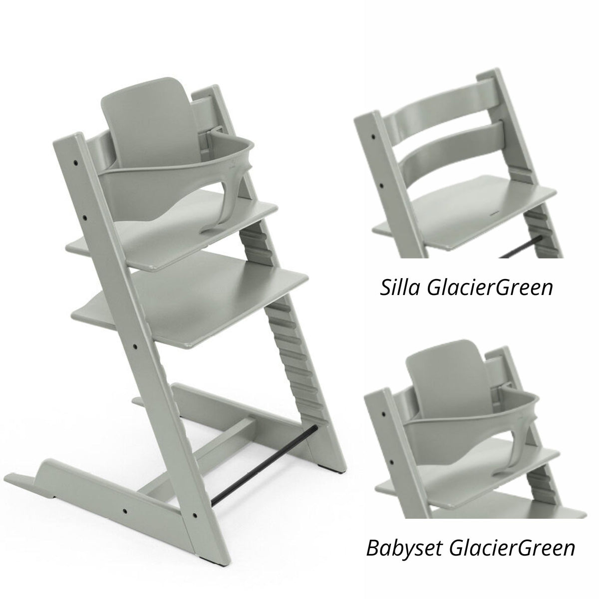 Pack alimentación: Silla Tripp Trapp + Babyset STOKKE