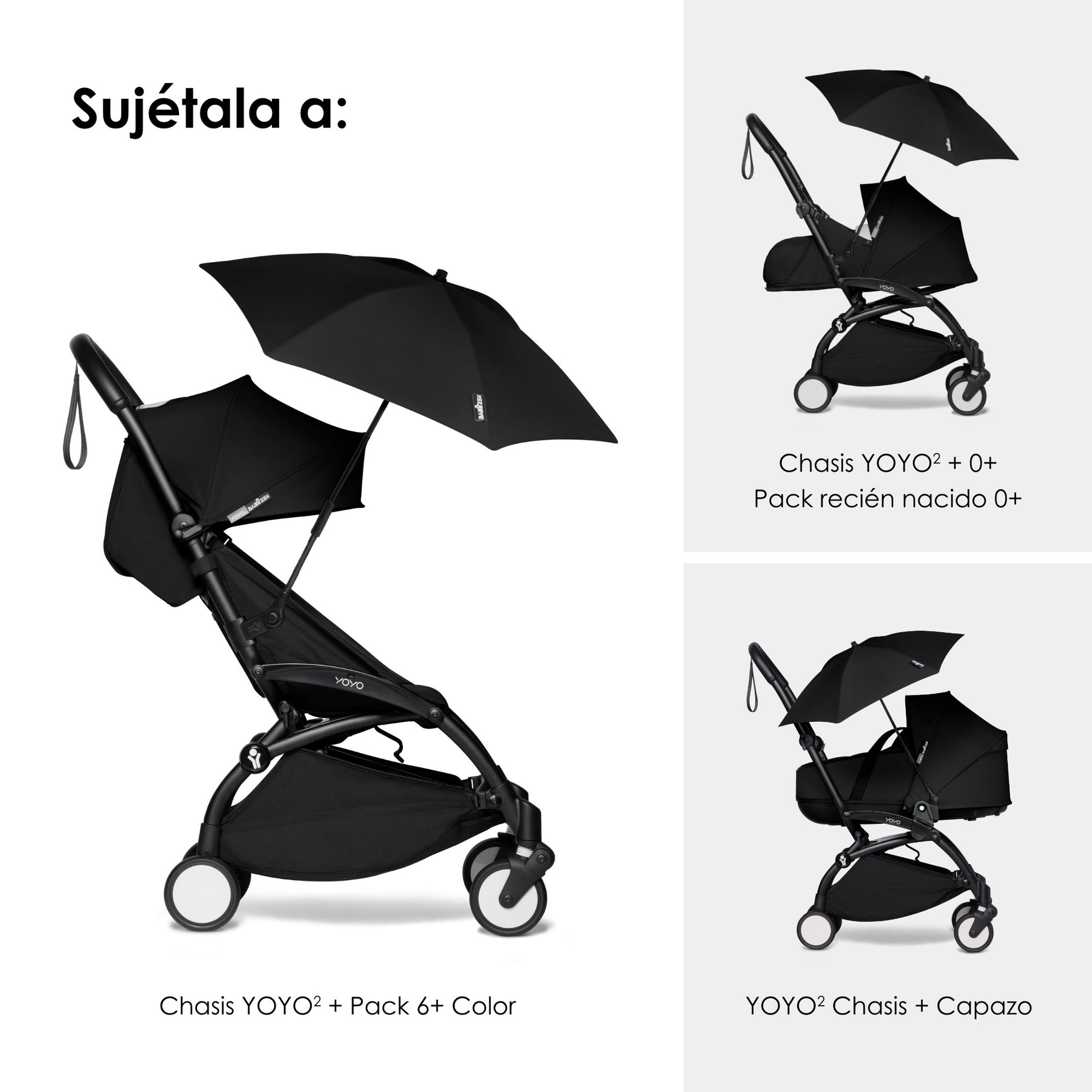 SOMBRILLA PARA COCHE MODELO YOYO²/ YOYO³
