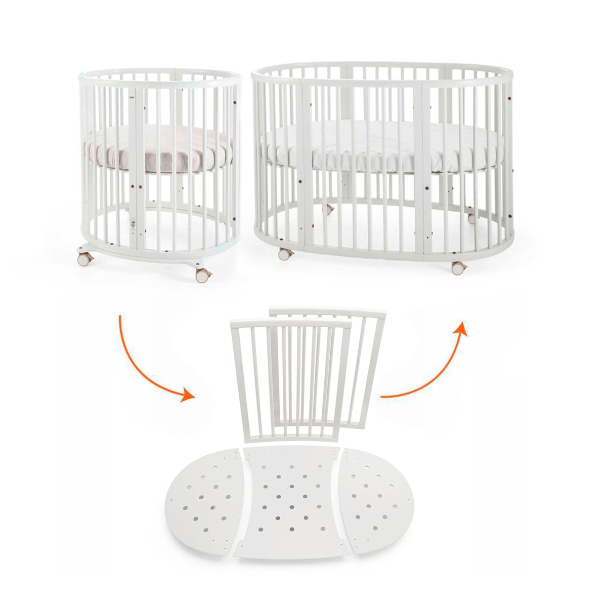 KIT DE EXTENSIÓN PARA MINI CUNA SLEEPI V2 MADERA DE HAYA STOKKE