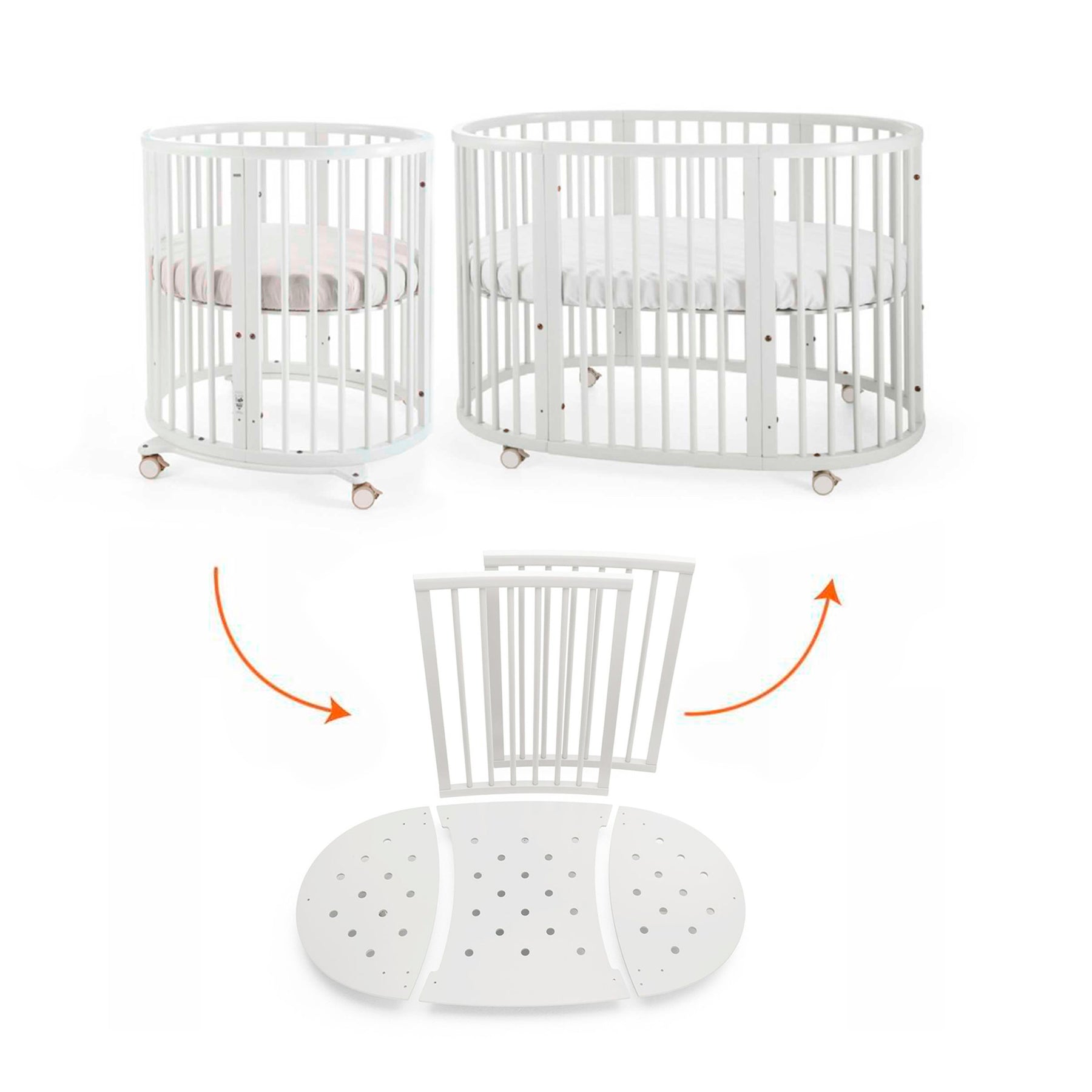 KIT DE EXTENSIÓN PARA MINI CUNA SLEEPI V2 MADERA DE HAYA STOKKE