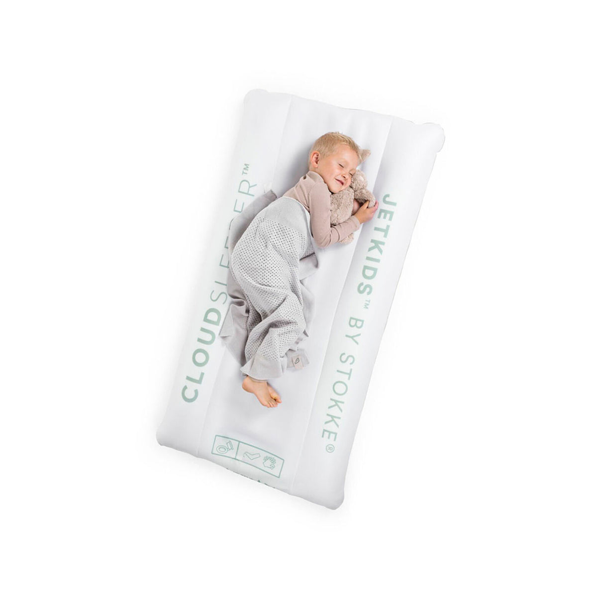 Cama inflable para niños CLOUDSLEEPER JETKIDS STOKKE