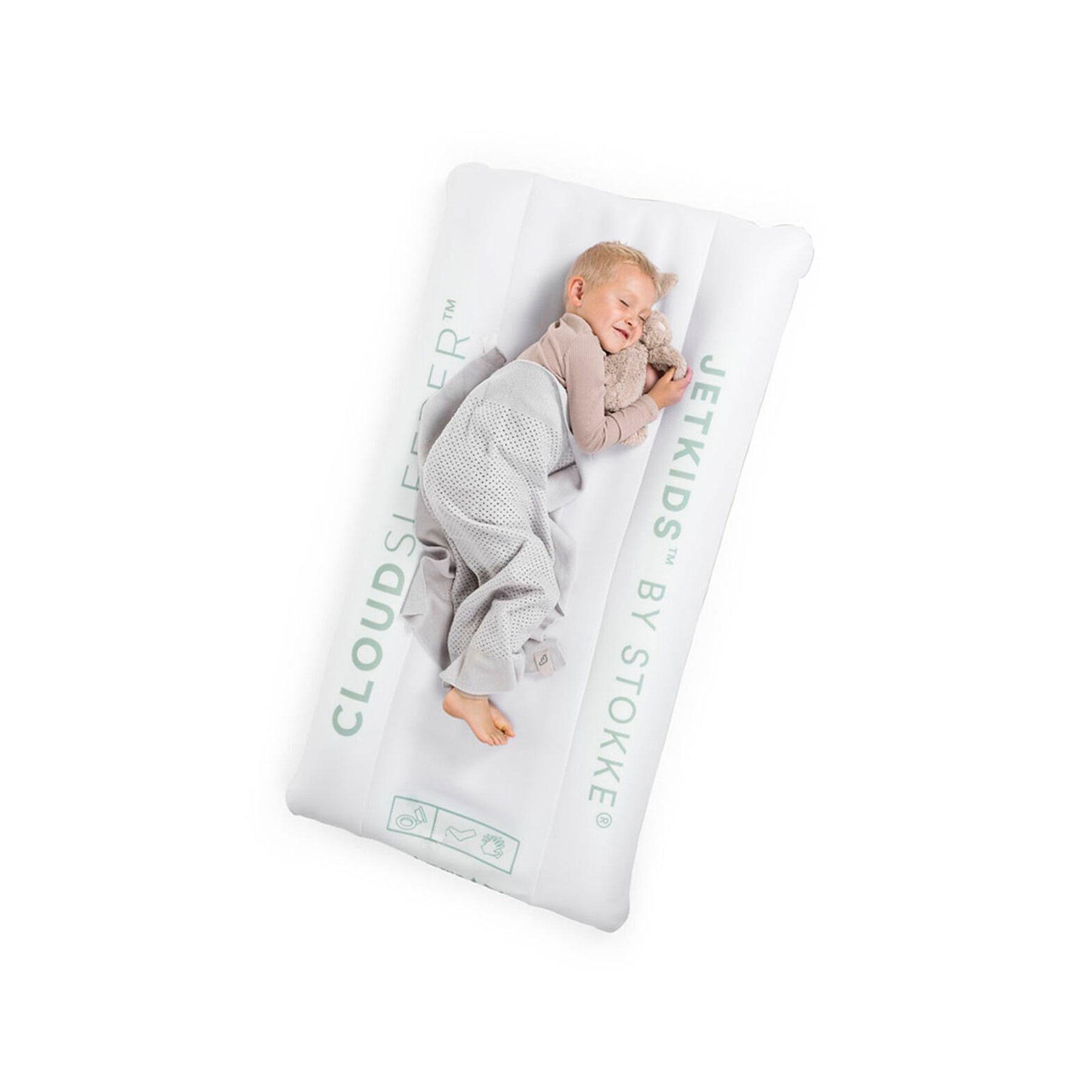CAMA INFLABLE PARA NIÑOS CLOUDSLEEPER JETKIDS STOKKE