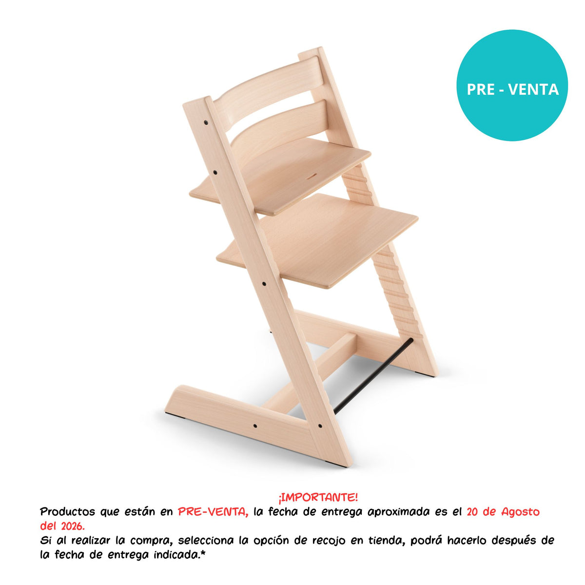 Silla Tripp Trapp Stokke  – Silla Ajustable y Evolutiva