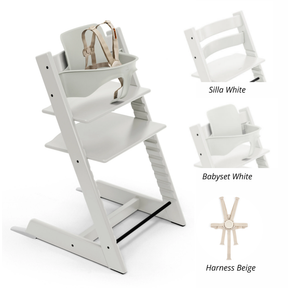 Pack silla Tripp Trapp+ Babyset + Arnes - Stokke