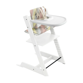 Pack completo: Silla Tripp Trapp + Cojín + Babyset + Bandeja + Arnés -  Stokke