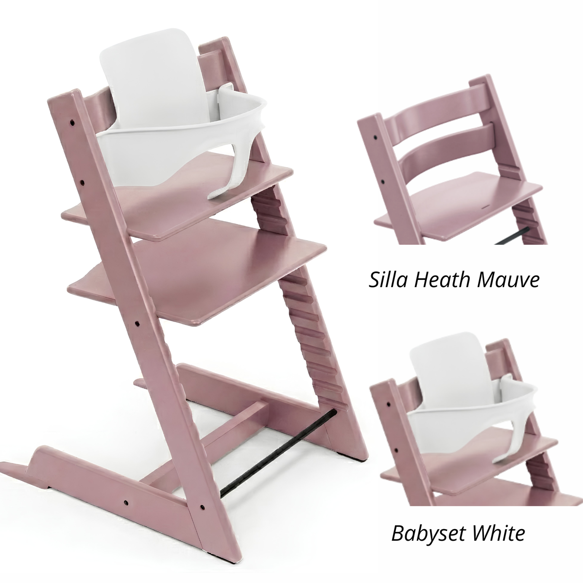 Pack silla TRIPP TRAPP + Babyset STOKKE