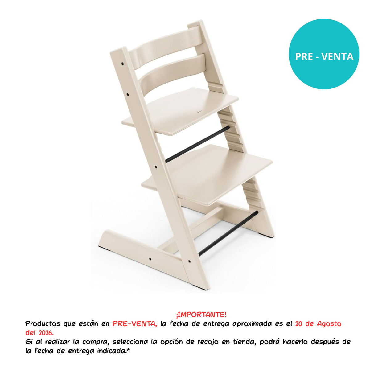 Silla Tripp Trapp Stokke  – Silla Ajustable y Evolutiva