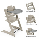 Pack alimentación: Silla Tripp Trapp + Babyset + Bandeja STOKKE