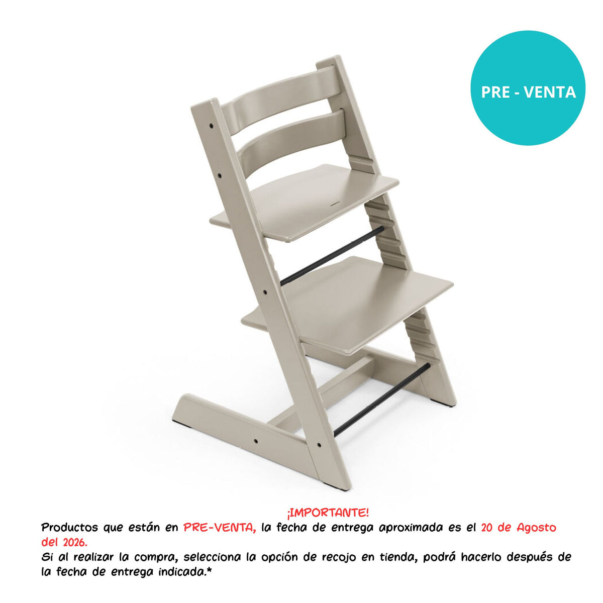 Silla Tripp Trapp Stokke  – Silla Ajustable y Evolutiva