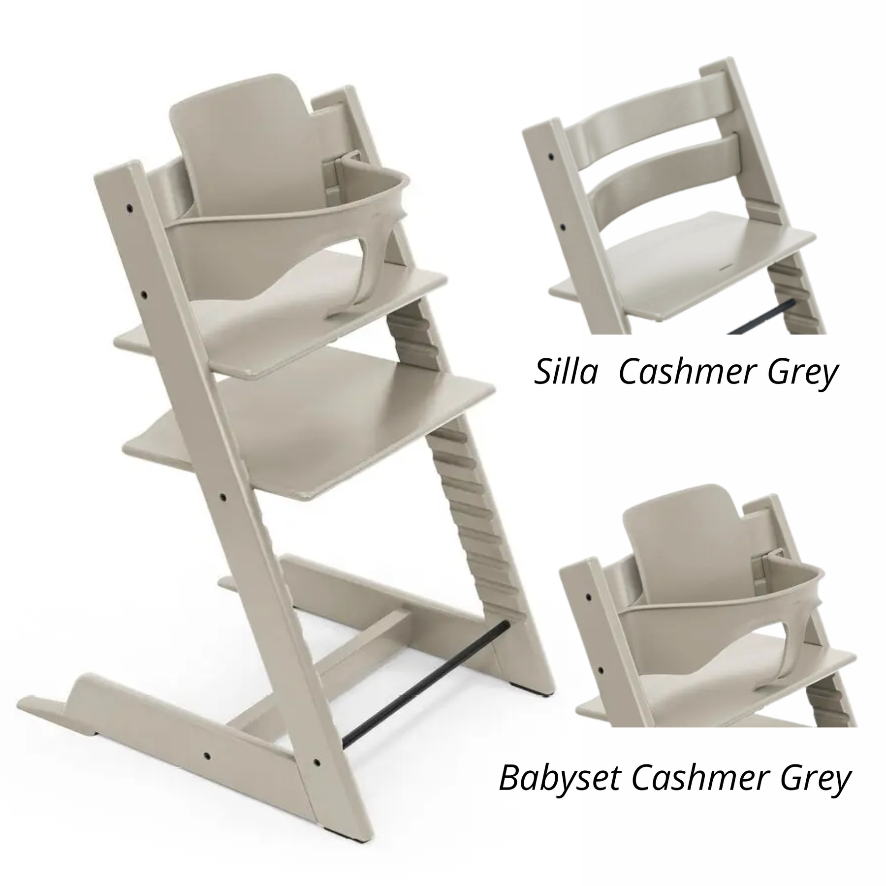 Pack silla TRIPP TRAPP + Babyset STOKKE