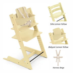 Pack silla Tripp Trapp+ Babyset + Arnes - Stokke