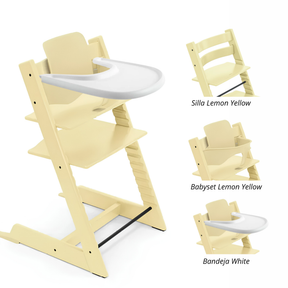 Pack alimentación: Silla Tripp Trapp + Babyset + Bandeja STOKKE