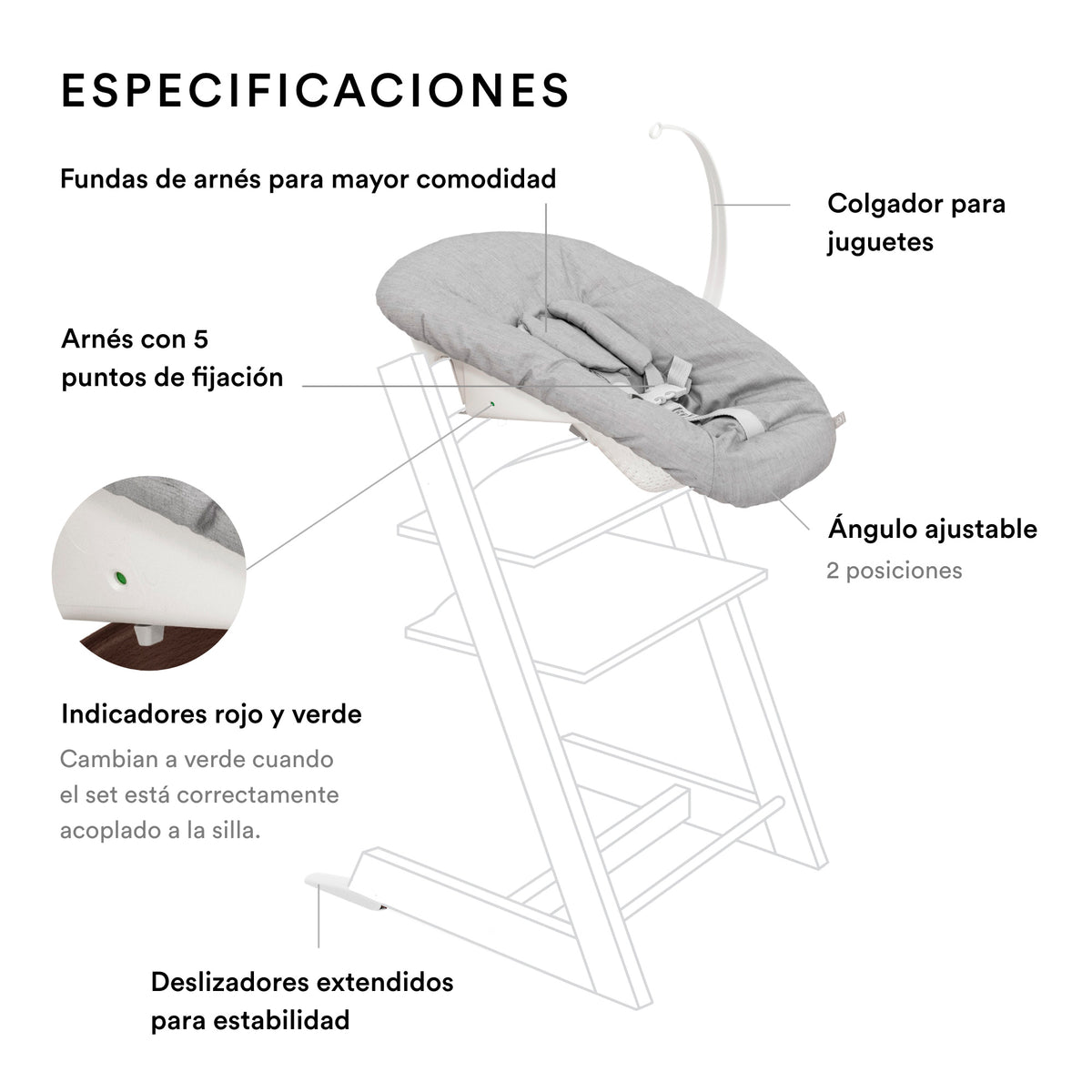 NEWBORN PARA SILLA MODELO TRIPP TRAPP STOKKE