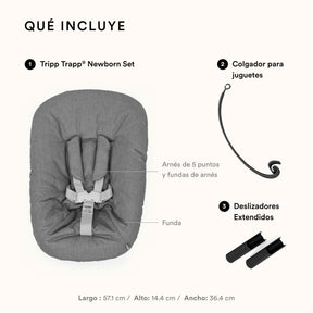 Silla Tripp Trapp + Newborn Set- STOKKE