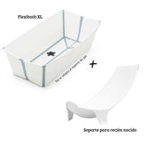 Pack Bañera Plegable Flexi Bath XL + Support Newborn STOKKE