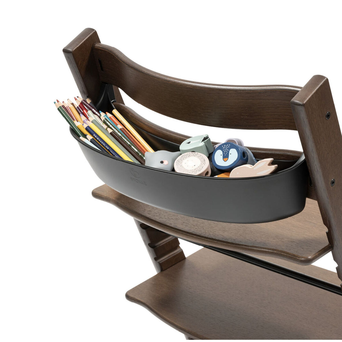 Soporte negro inteligente para Silla Tripp Trapp Stokke – Comodidad y Estilo