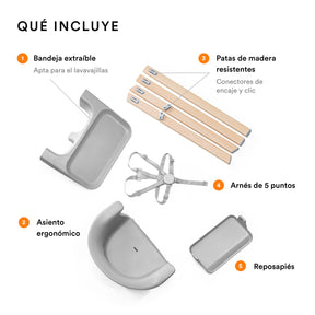 SILLA DE COMER MODELO CLIKK STOKKE