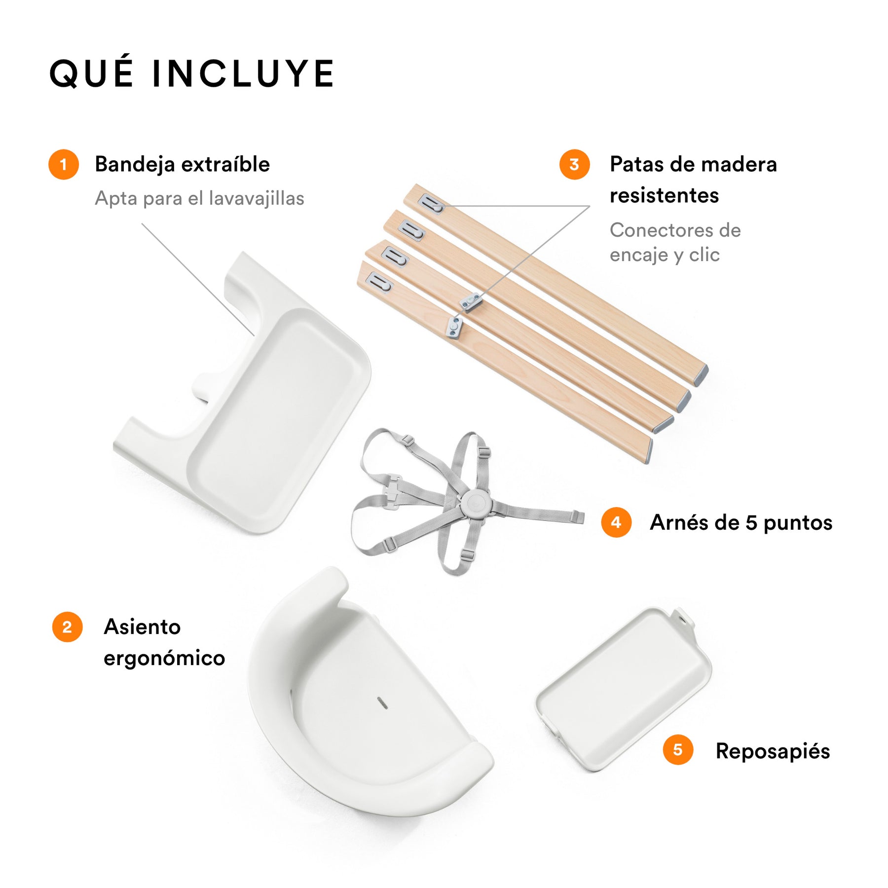 SILLA DE COMER MODELO CLIKK STOKKE