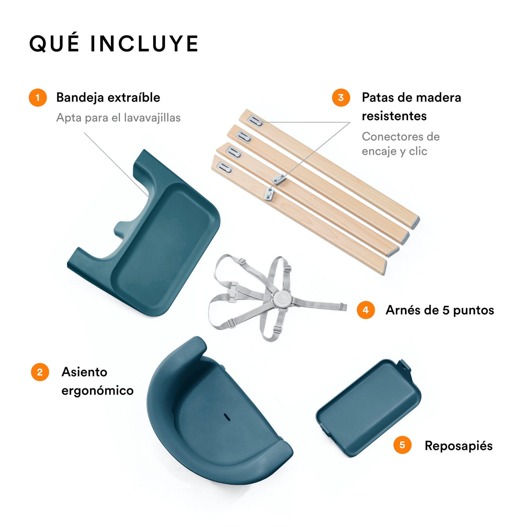 SILLA DE COMER MODELO CLIKK STOKKE