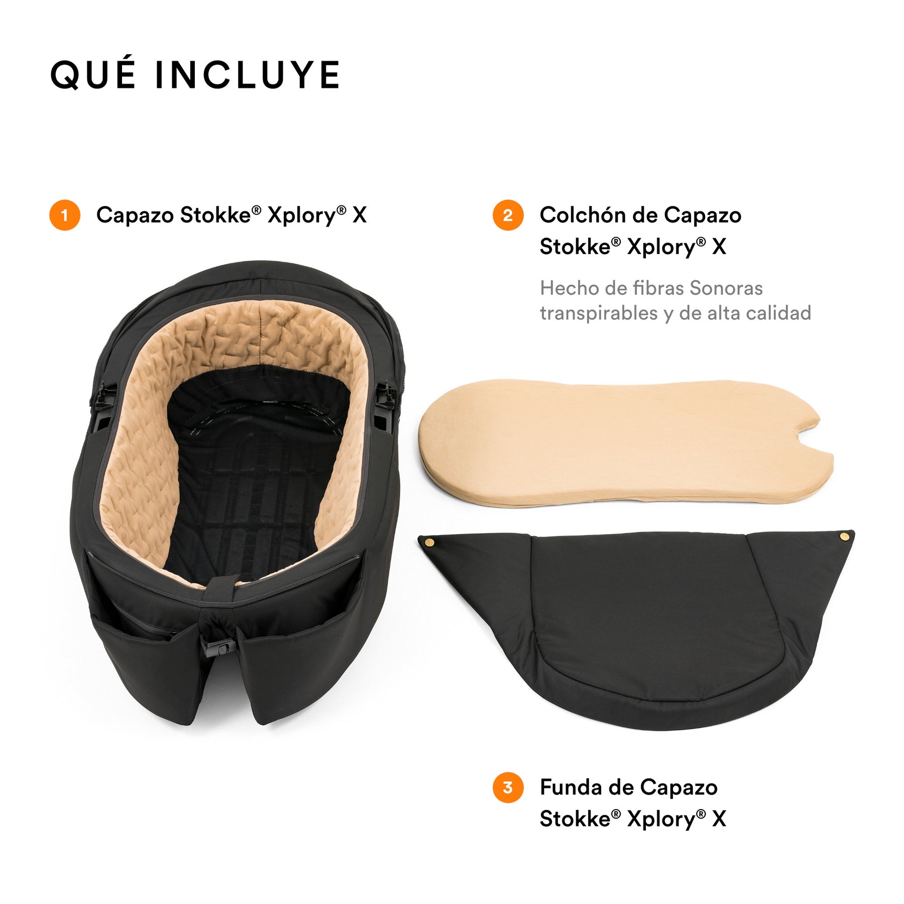 CARRY COT PARA COCHE MODELO XPLORY SIGNATURE EDITION STOKKE