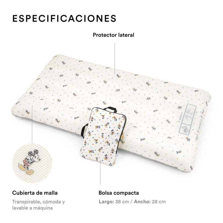 CAMA INFLABLE PARA NIÑOS JETKIDS CLOUDSLEEPER V2 MICKEY CELEBRATION STOKKE