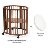 Cuna Mini Sleepi V3 evolutiva + Colchón Stokke
