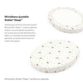 Sábana bajera Mickey Celebration Modelo Mini Sleepi  V3 STOKKE