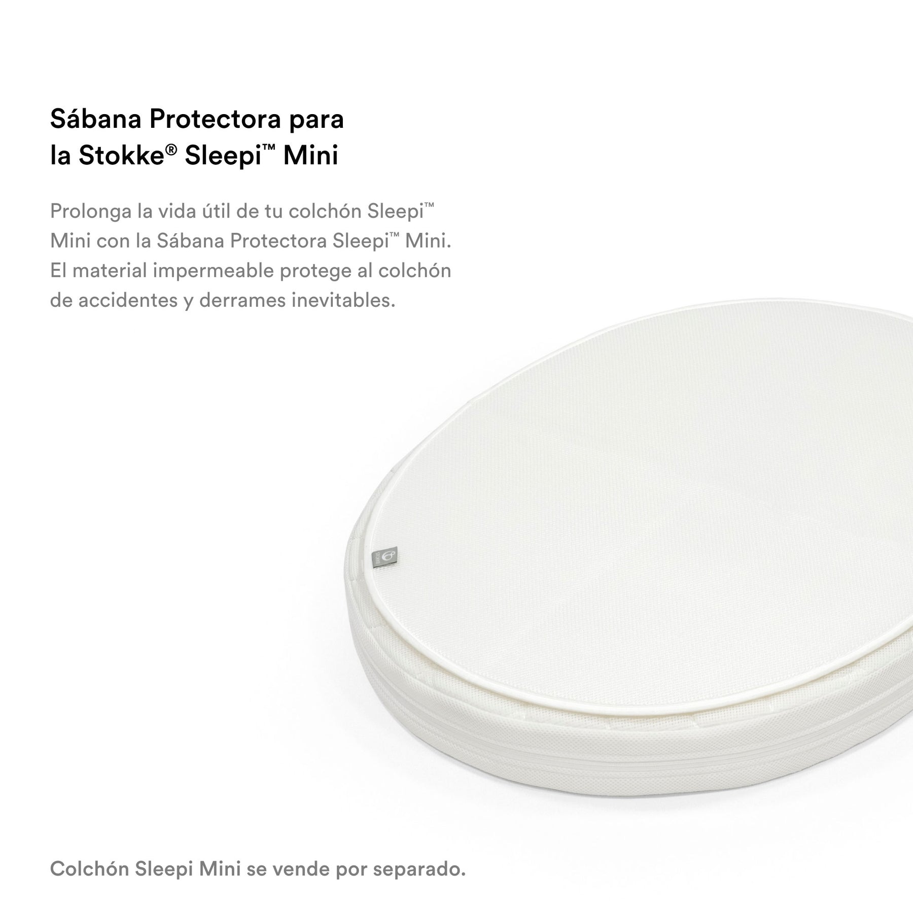 Protector de colchón de algodón modelo Mini Sleepi V3 STOKKE