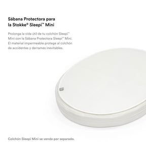 Protector de colchón de algodón modelo Mini Sleepi V3 STOKKE