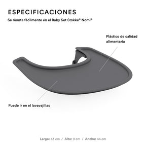 Bandeja para Silla Nomi Stokke – Accesorio para Bebé