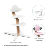 Pack silla NOMI + cojín + Babyset STOKKE