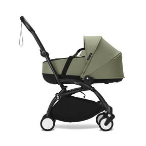 Coche de bebé Stokke YOYO³ – pack completo chasis negro + asiento Bassinet