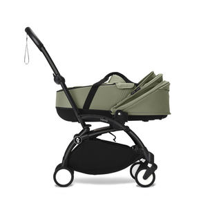 Coche de bebé Stokke YOYO³ – pack completo chasis negro + asiento Bassinet