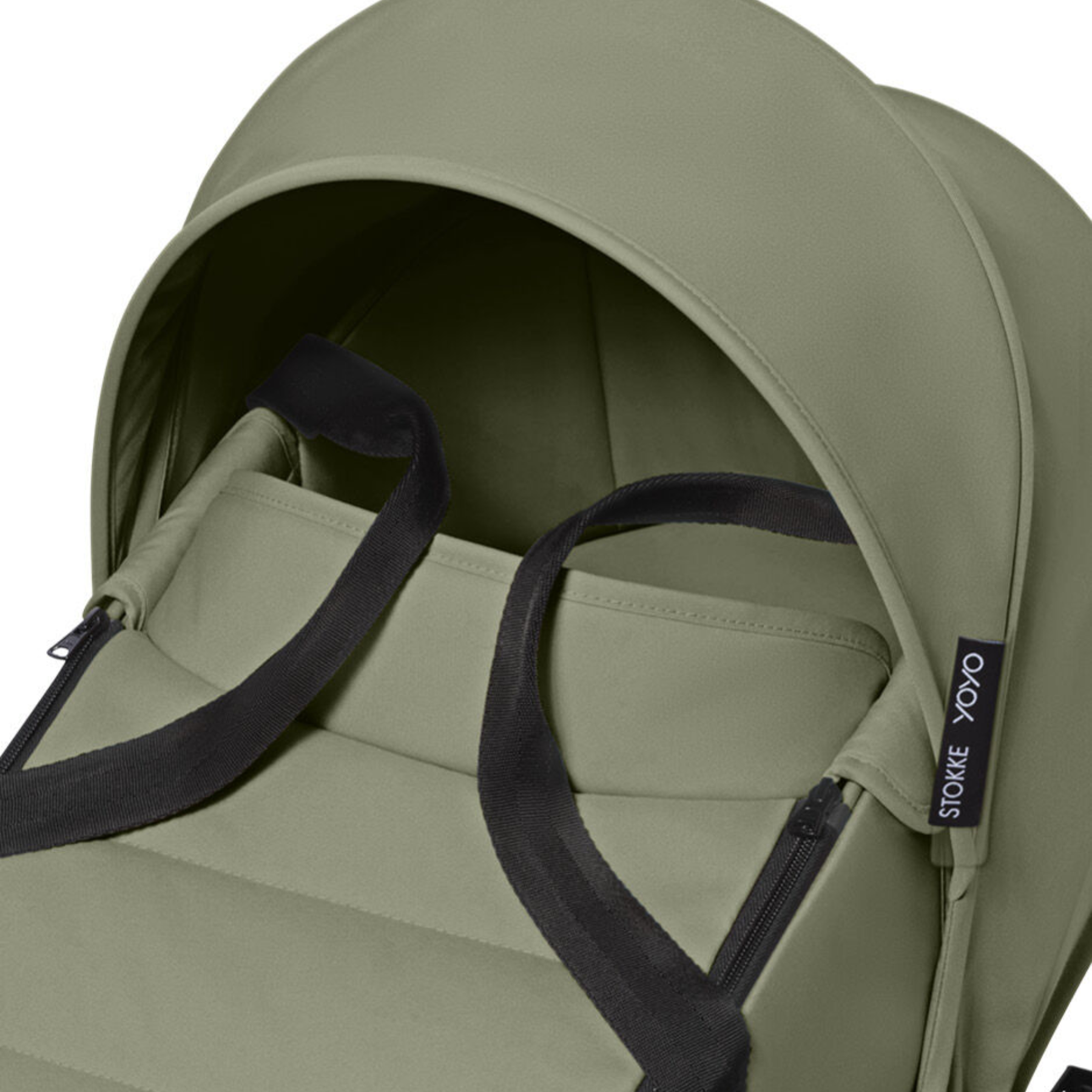 Coche de bebé Stokke YOYO³ – pack completo chasis negro + asiento Bassinet