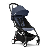 COCHE STOKKE YOYO³ CHASIS NEGRO TEXTIL 2DA ETAPA DE 6 MESES A 4 AÑOS