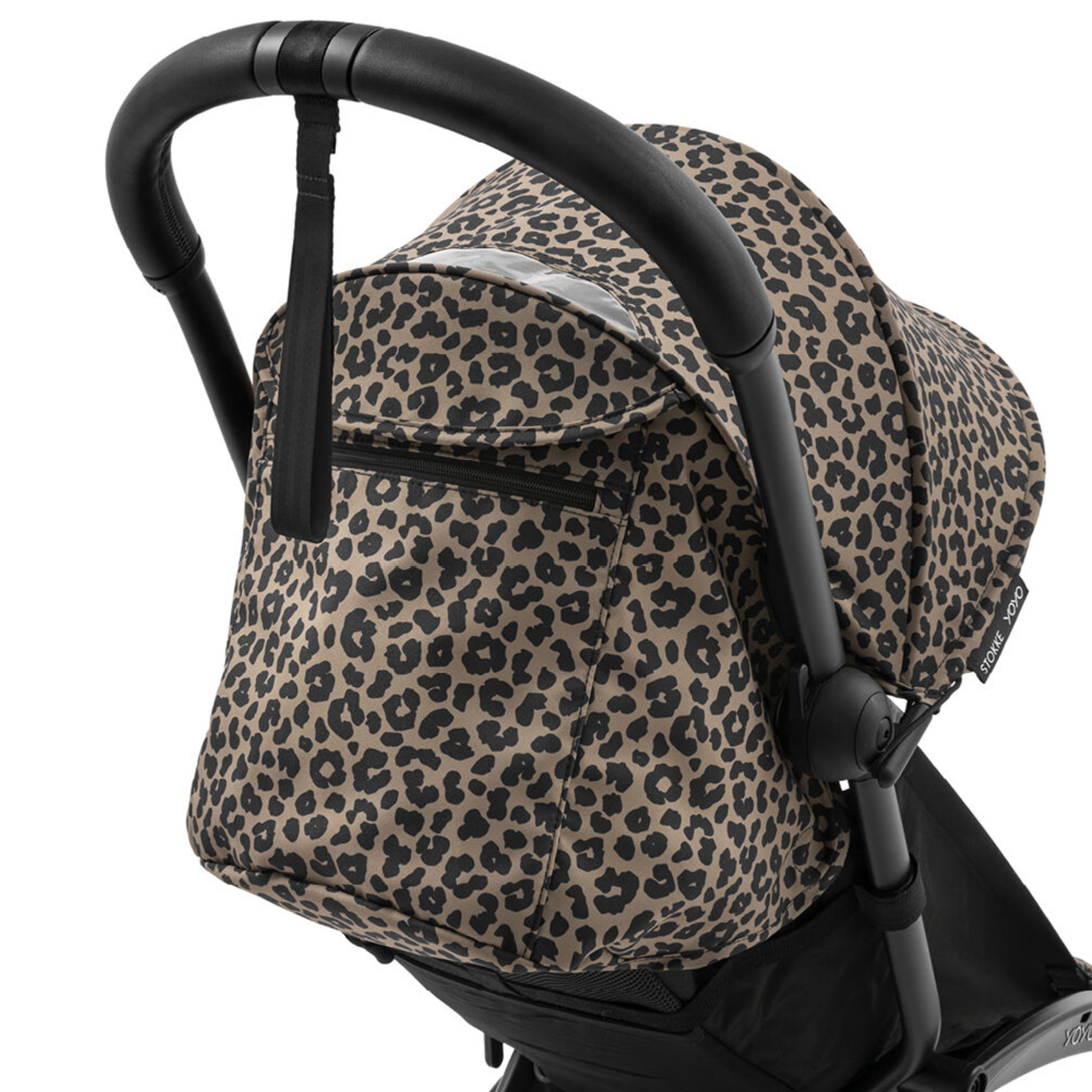 Coche de bebé ligero Stokke YOYO³ 6+ Leopardo | Compacto y plegable
